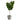 6’ Fiddle Leaf Fig Artificial Tree in Handmade Black and White Natural Jute and Cotton Planter