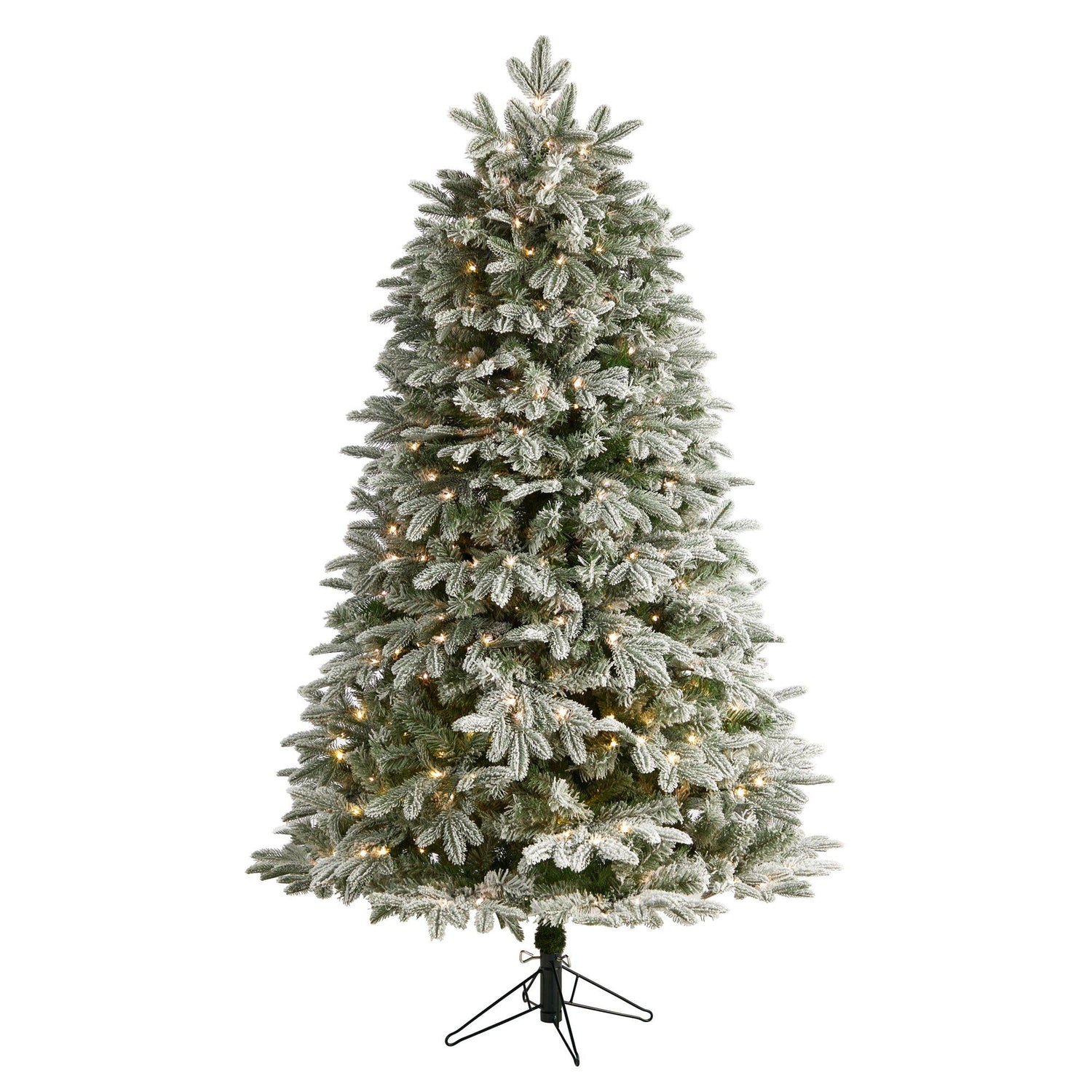 6’ Flocked Colorado Mountain Fir Artificial Christmas Tree