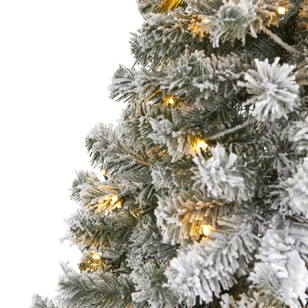 Frosted Artificial Christmas Tree