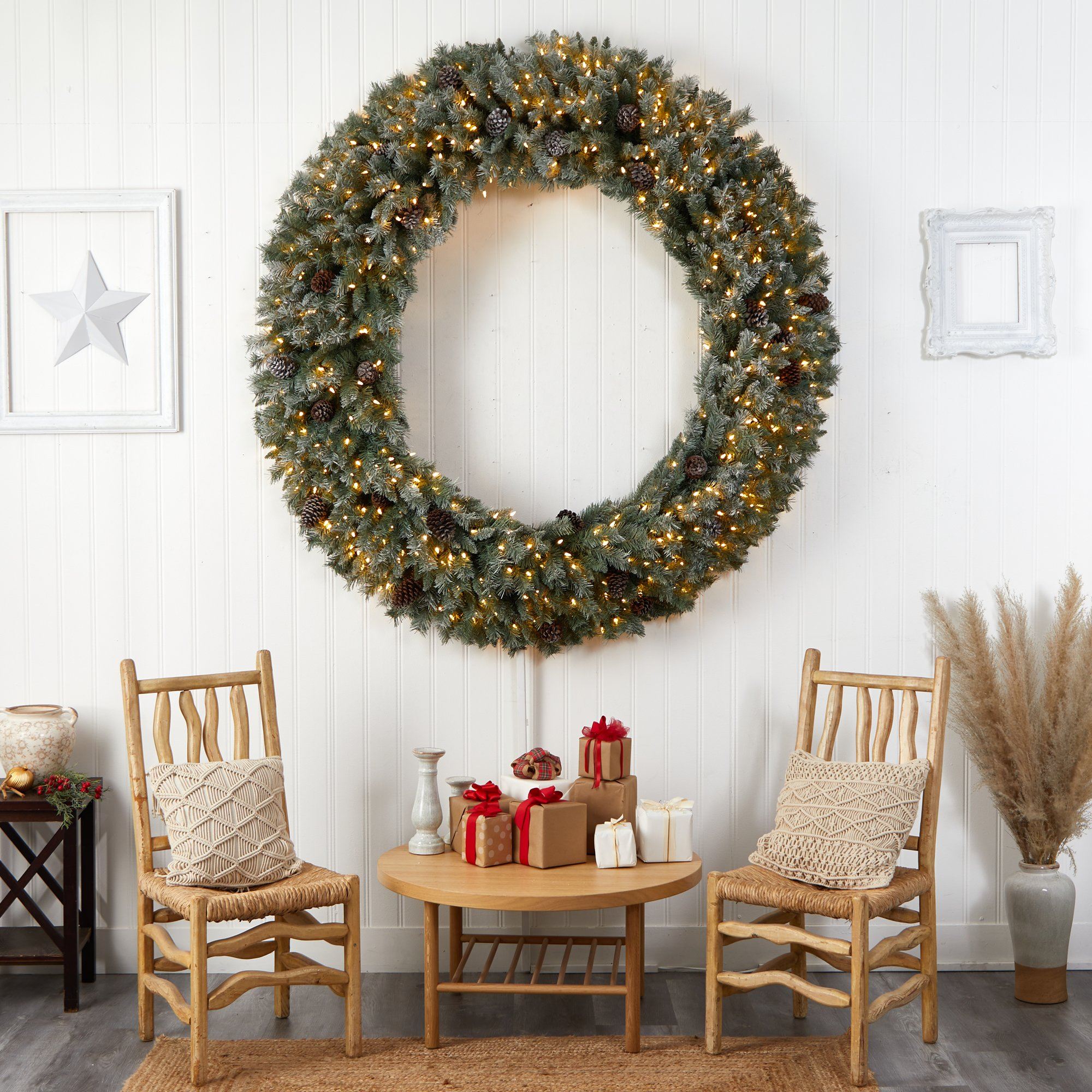 Giant wreath discount