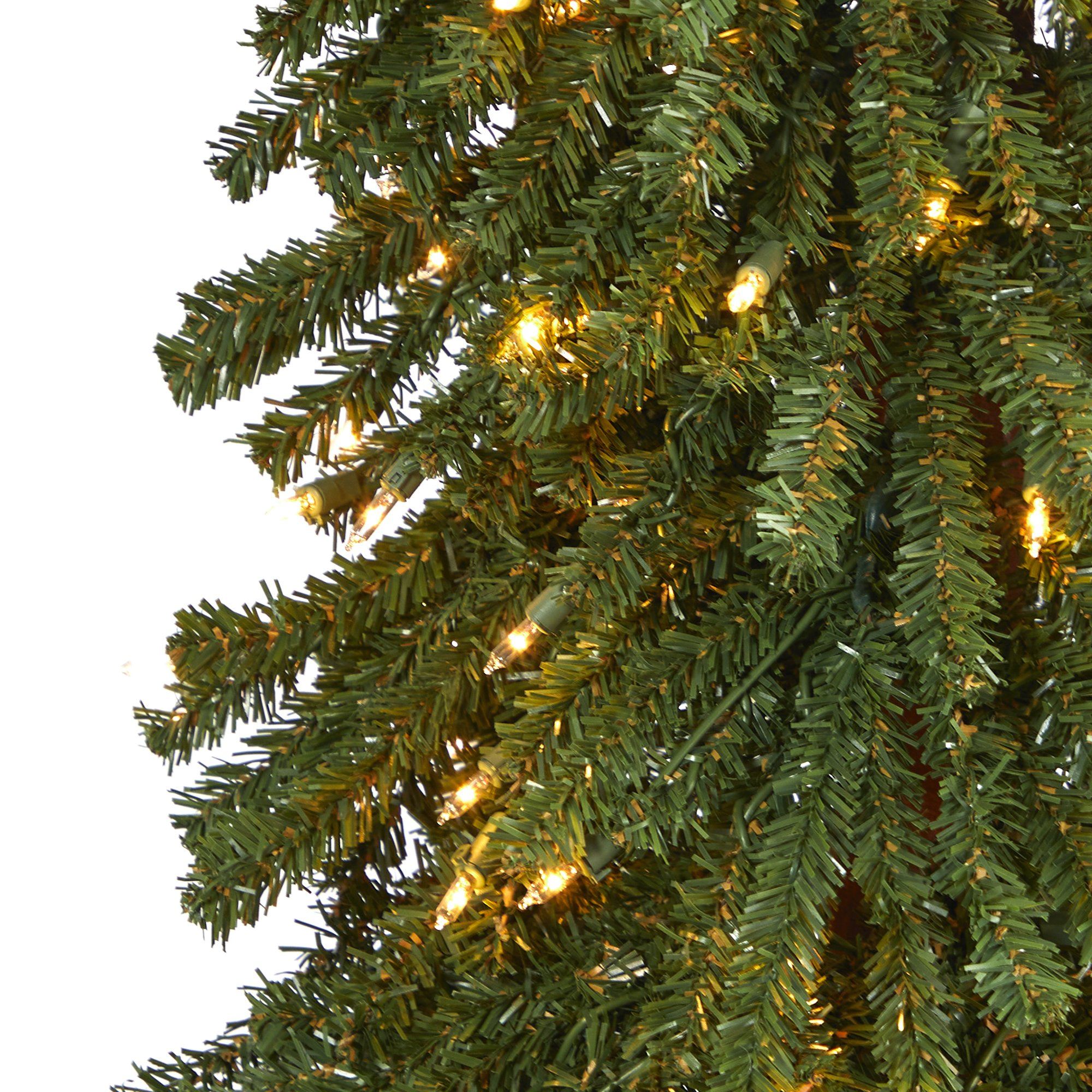 6' Grand Alpine Artificial Christmas Tree with 300 Clear Lights