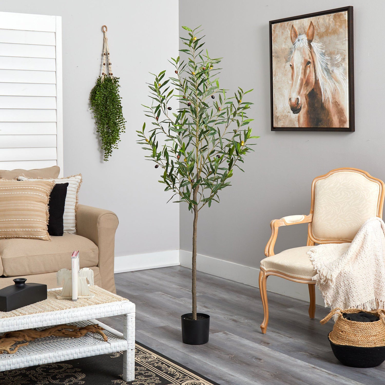 6’ Olive Artificial Tree