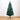 6' Pre-Lit Fiber Optic Artificial Christmas Tree with 220 Colorful LED and Remote Control Show
