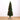 6' Slim Pre-Lit Fiber Optic Artificial Christmas Tree with 282 Colorful LED Lights