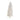 6’ Slim White Artificial Christmas Tree with 250 Warm White LED Lights and 743 Bendable Branches