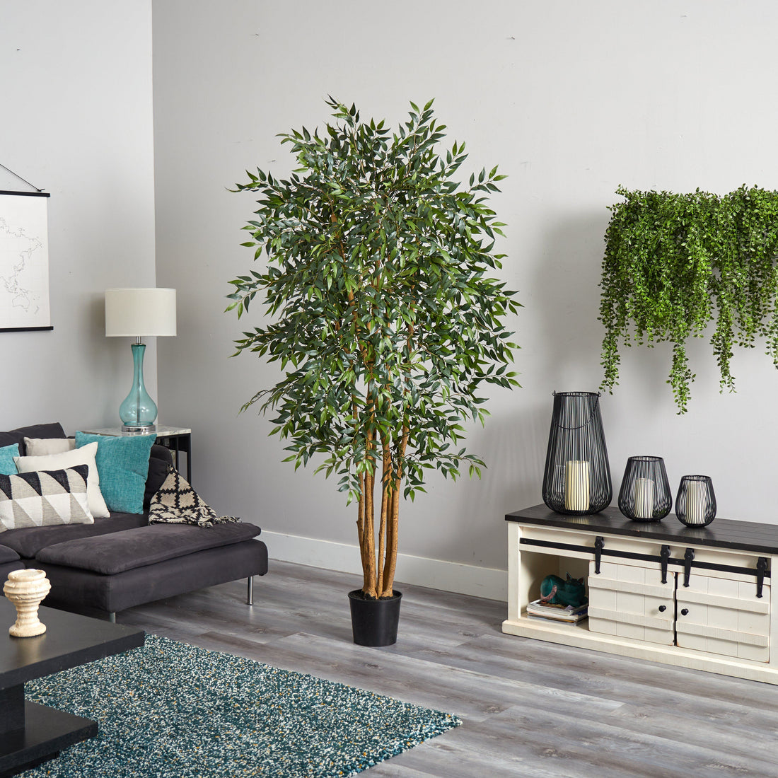 6' Smilax Silk Tree | Nearly Natural