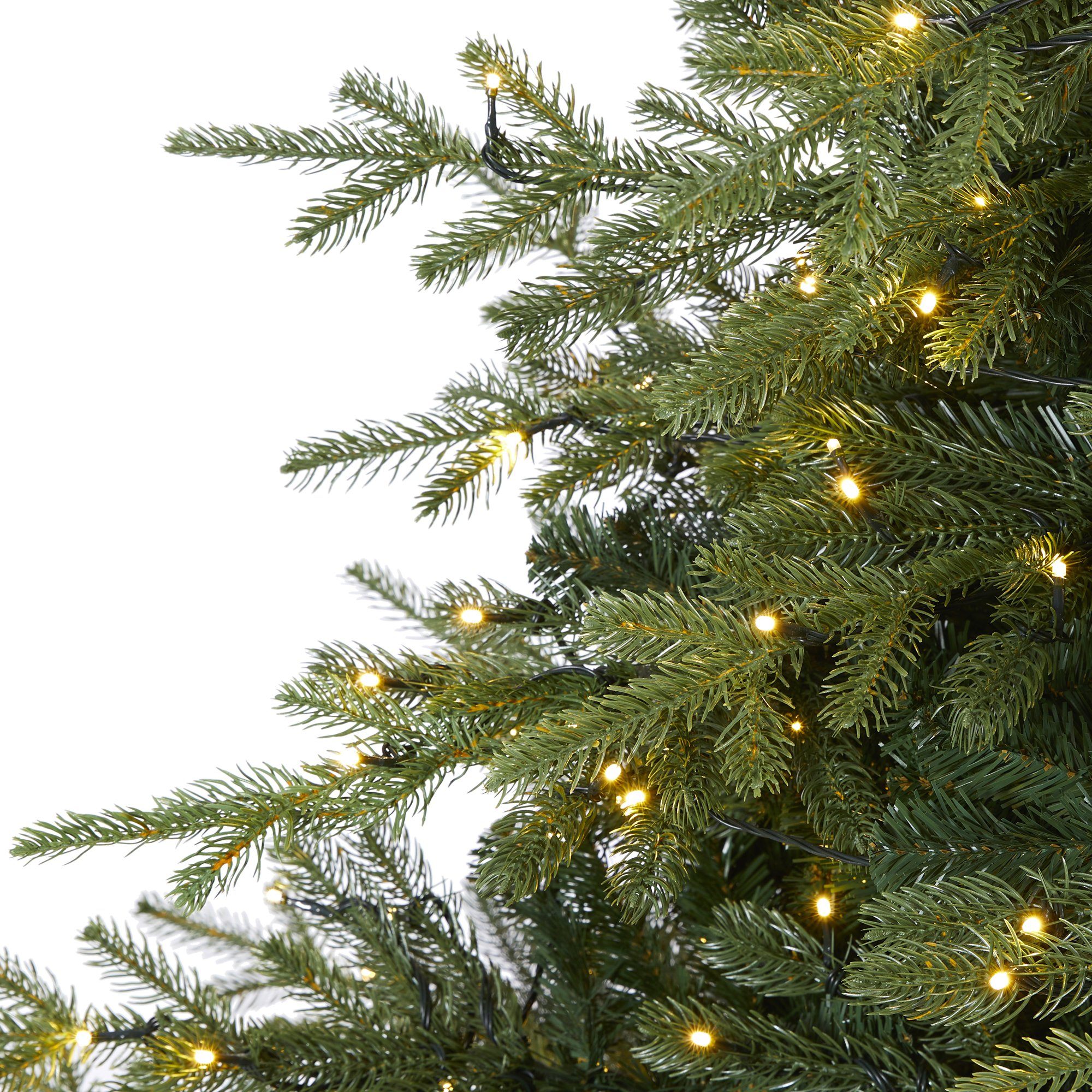 6' Swedish Fir Artificial Christmas Tree with 350 Warm White LED