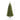 6’ White Mountain Pine Artificial Christmas Tree with 300 Clear LED Lights and Pine Cones