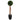 64” English Ivy Single Ball Artificial Topiary Tree in Black Planter (Indoor/Outdoor)
