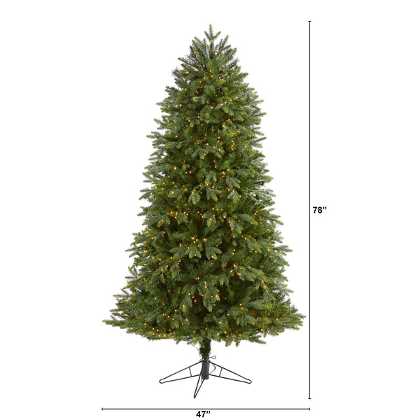 6.5' Oregon Fir Artificial Christmas Tree