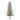 6.5’ Slim Flocked Nova Scotia Spruce Artificial Christmas Tree with 300 Warm White LED Lights and 699 Bendable Branches