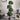 69" Sweet Bay Topiary w/4 Balls Silk Tree"