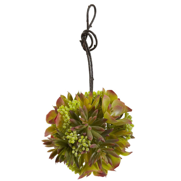 7” & 5” Mixed Succulent Spheres (Set of 2)