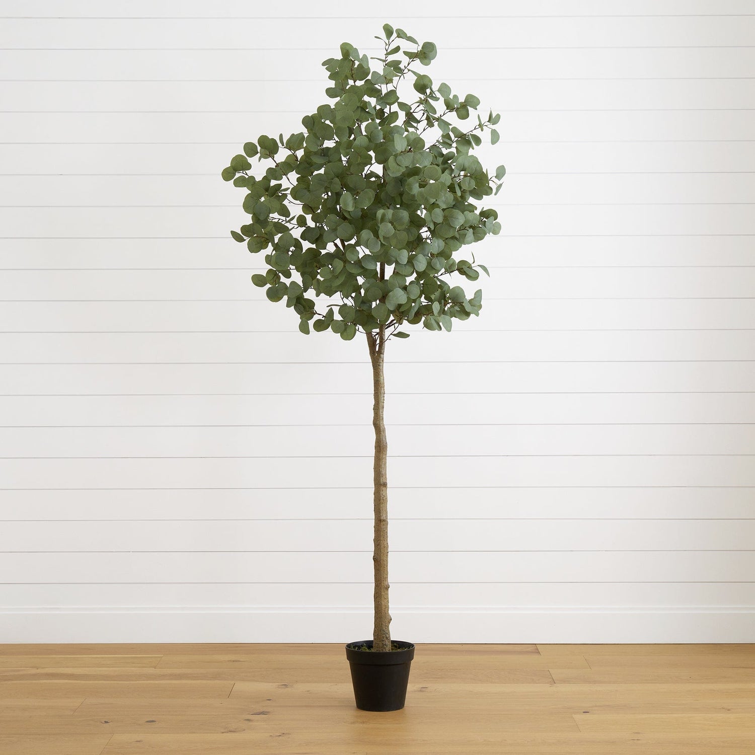 7’ Artificial Eucalyptus Tree