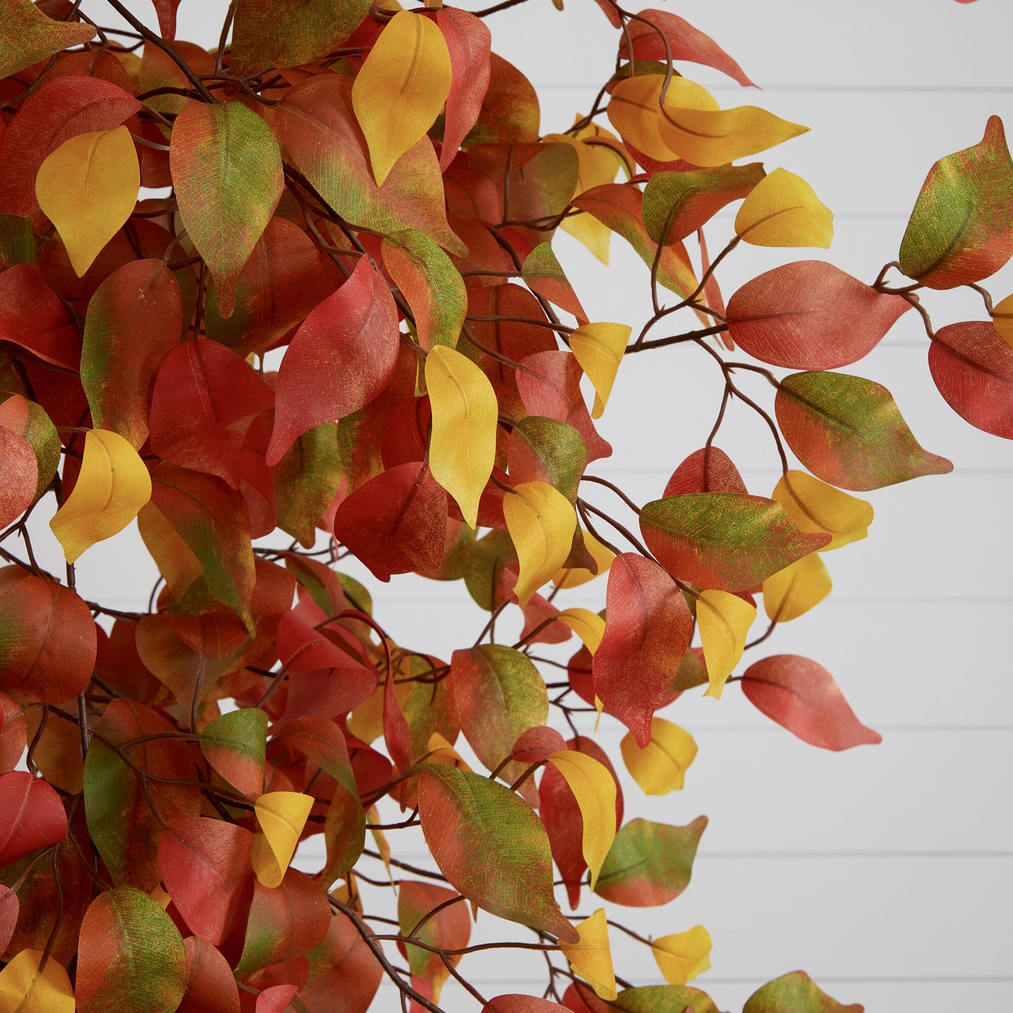 Fall Tree Ficus 7’ Autumn Ficus Artificial Fall Tree | Nearly Natural