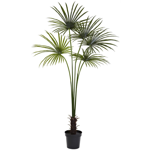 7’ Fan Palm Tree UV Resistant (Indoor/Outdoor)