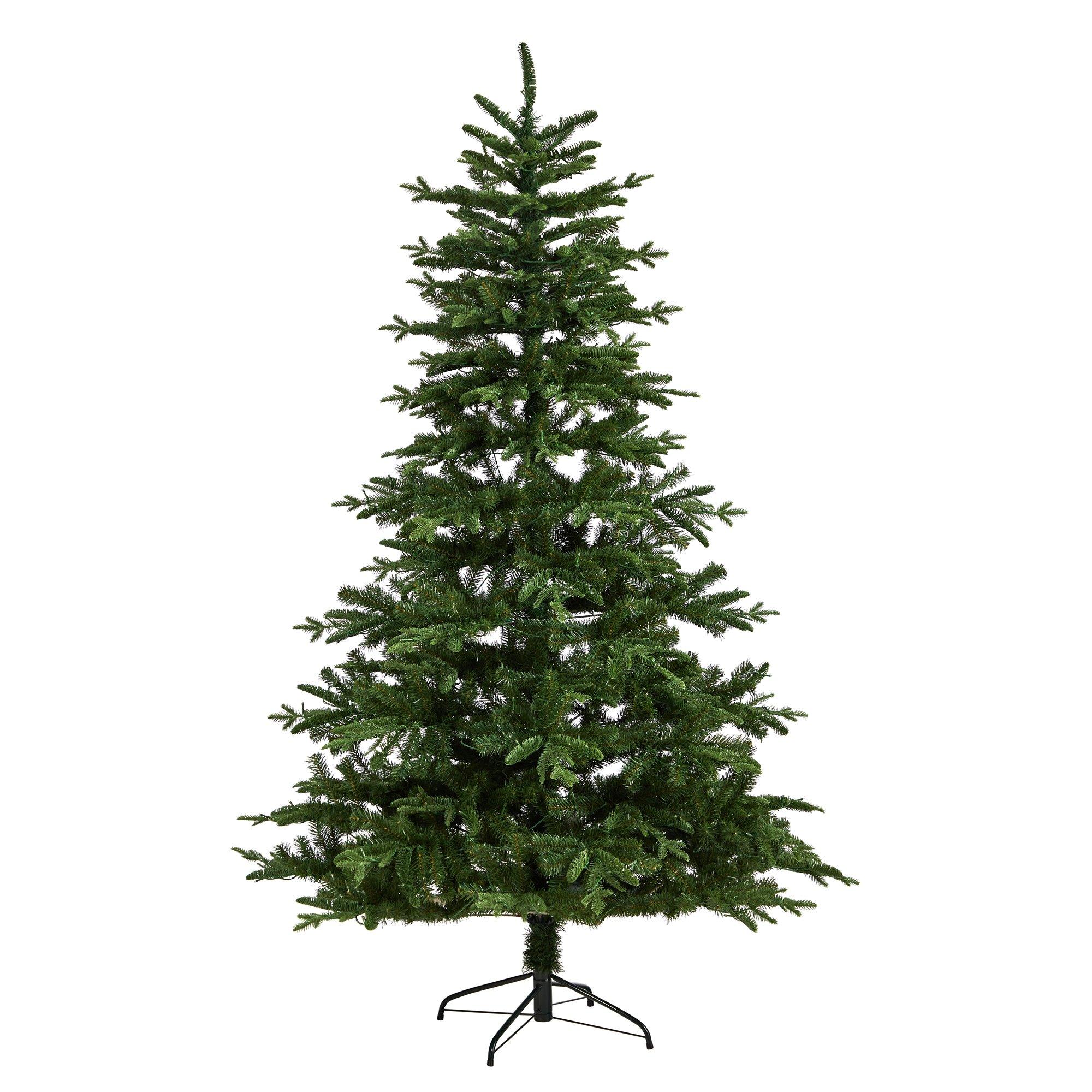 7' Montreal Spruce Christmas Tree with 650 Warm White LED Lights
