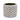 7” Regal Stone Hobnail Planter with Gold Accents