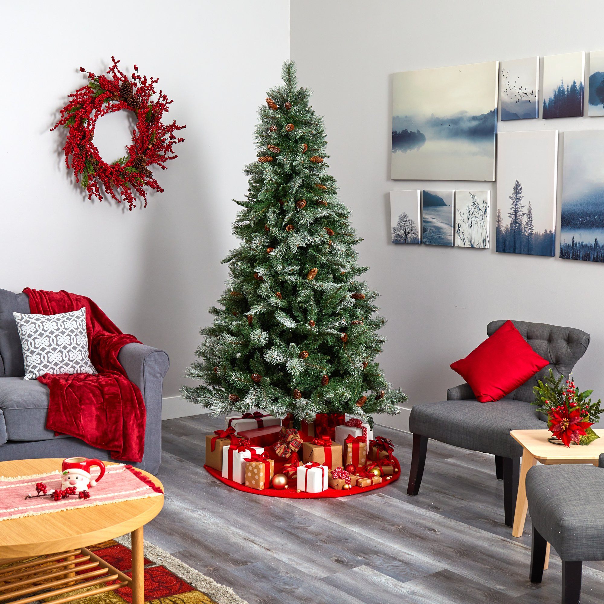 Christmas tree deals shop end tables