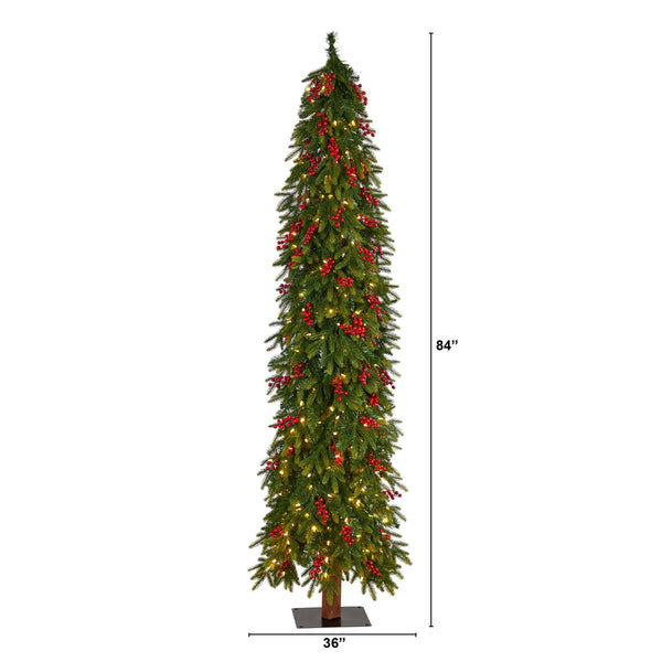 7' Victoria Fir Artificial Christmas Tree