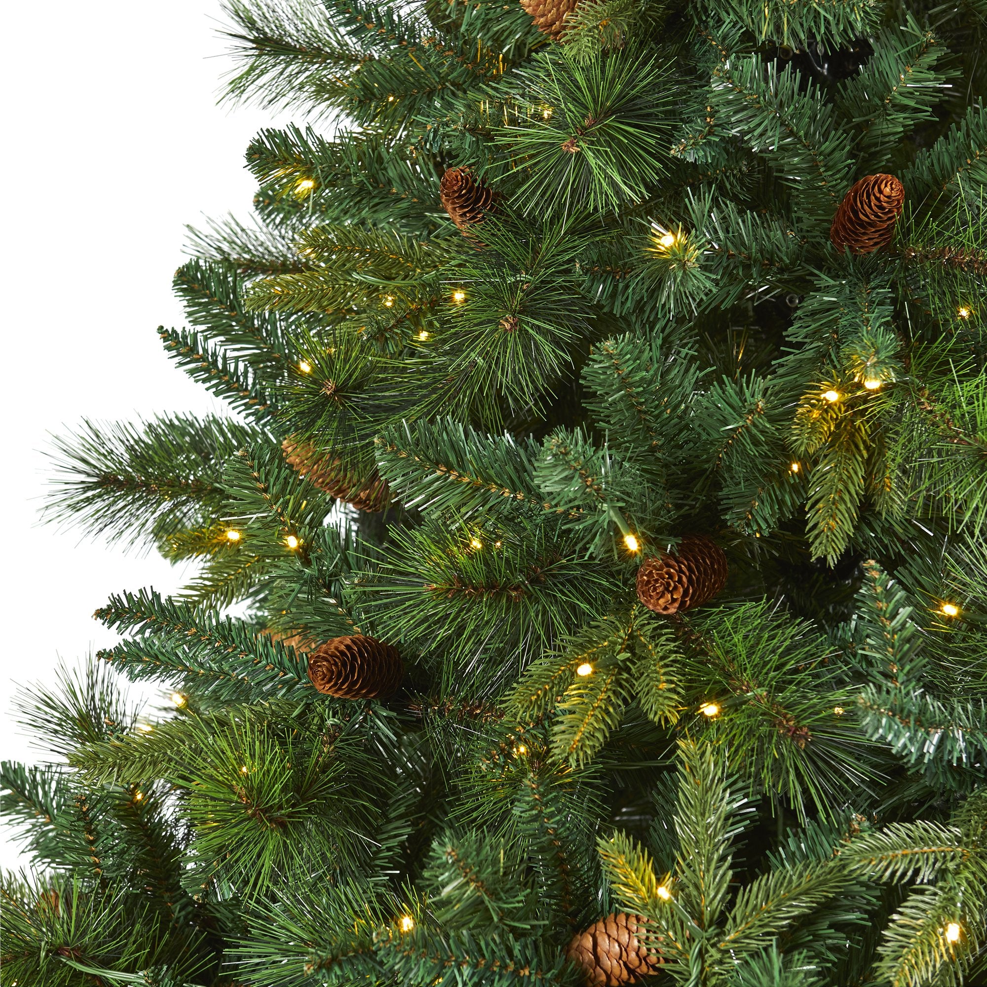 7' West Virginia Full Bodied Mixed Pine Artificial Christmas Tree