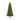 7’ White Mountain Pine Artificial Christmas Tree with 400 Clear LED Lights and Pine Cones