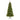 7’ White Mountain Pine Artificial Christmas Tree with 400 Clear LED Lights and Pine Cones