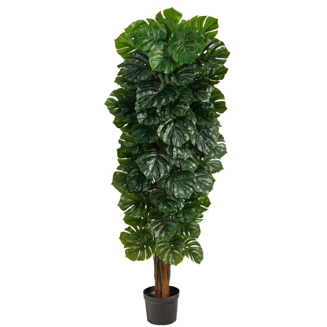 big artificial indoor plants 70” Monstera Artificial Tree (Indoor/Outdoor)