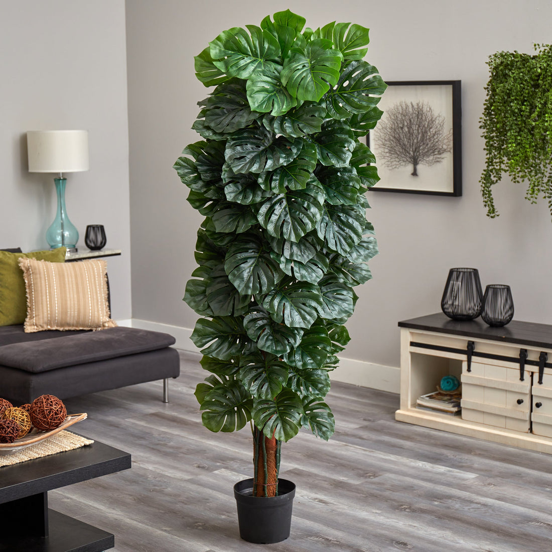 tree monstera 70” Monstera Artificial Tree (Indoor/Outdoor)