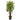74” Bamboo Artificial Tree in Metal Planter