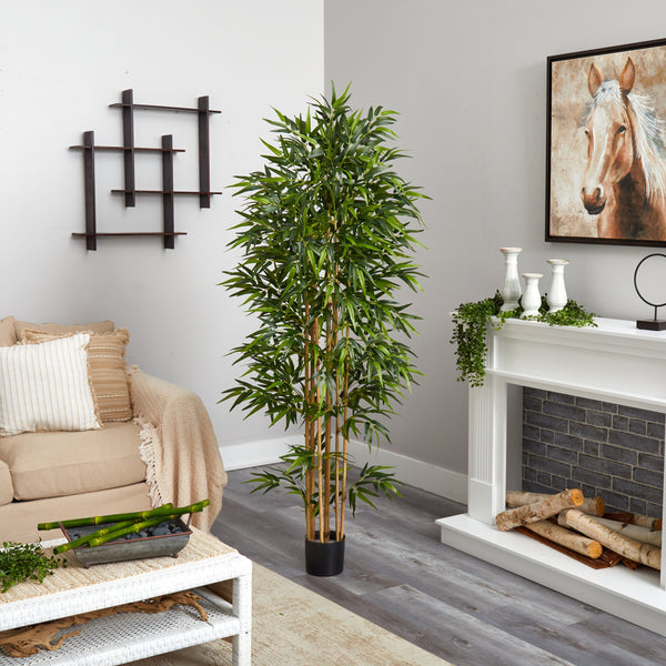 75" Bamboo Silk Tree"