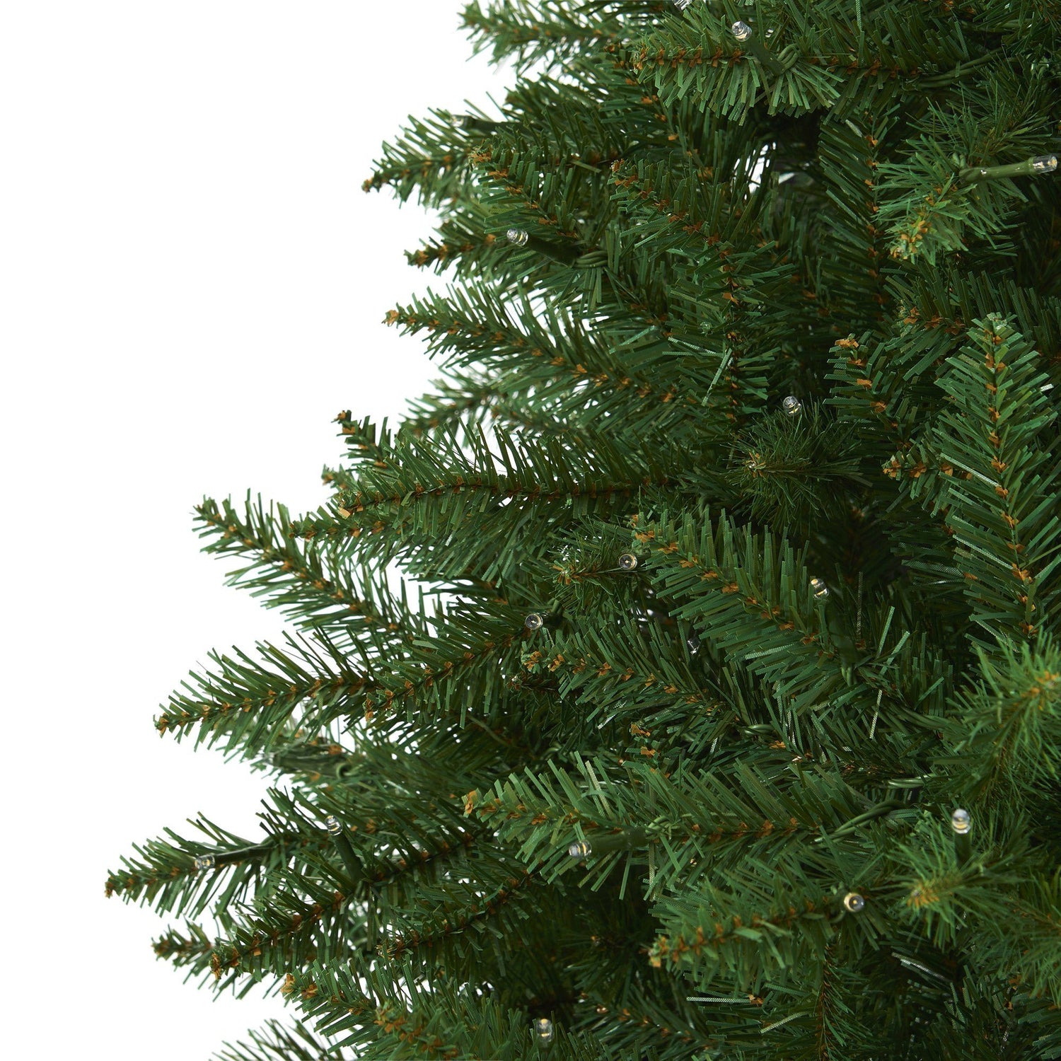 7.5’ Green Valley Fir Artificial Christmas Tree with 500 Clear LED Lights