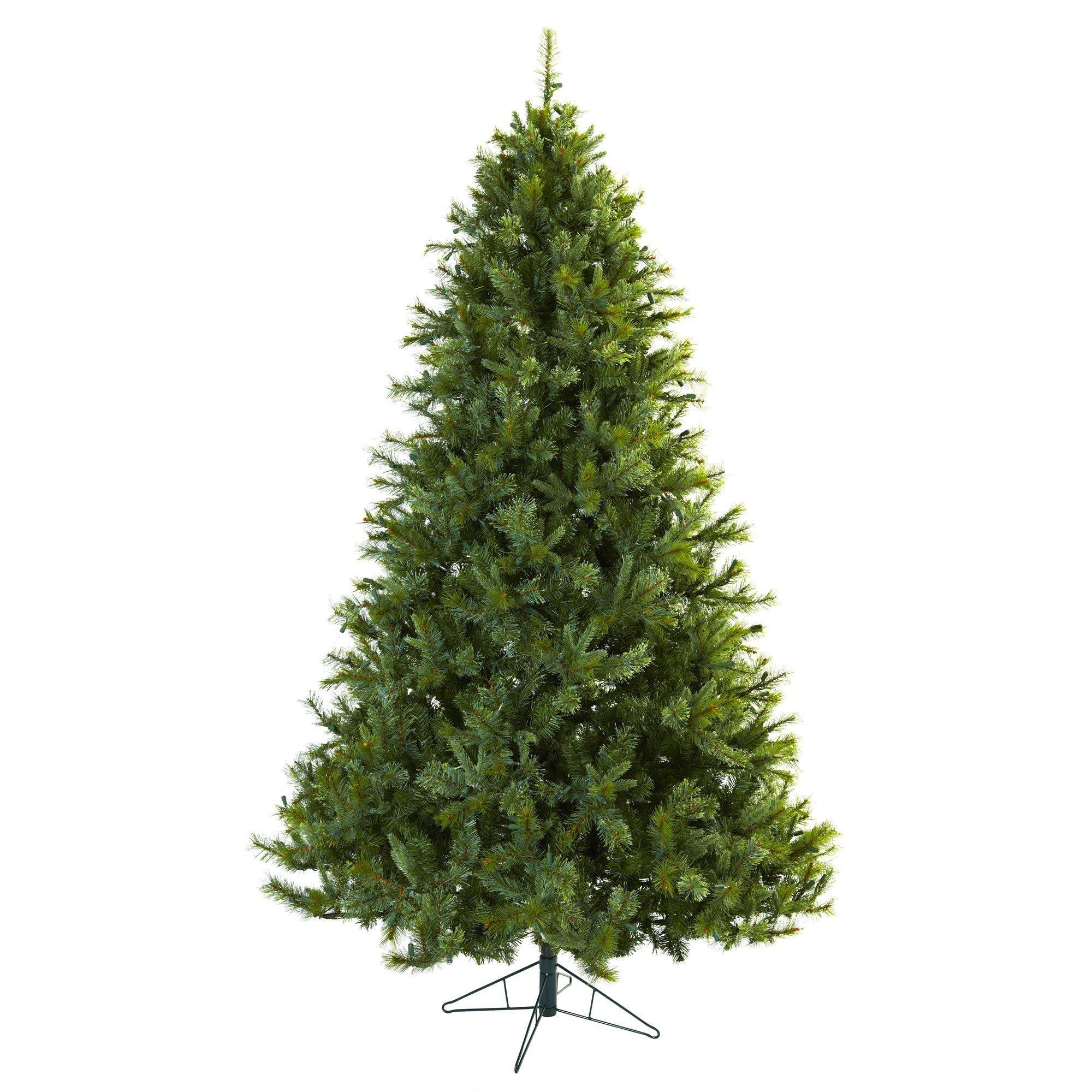 7.5' Majestic Multi-Pine Christmas Tree w/Clear Lights | Nearly