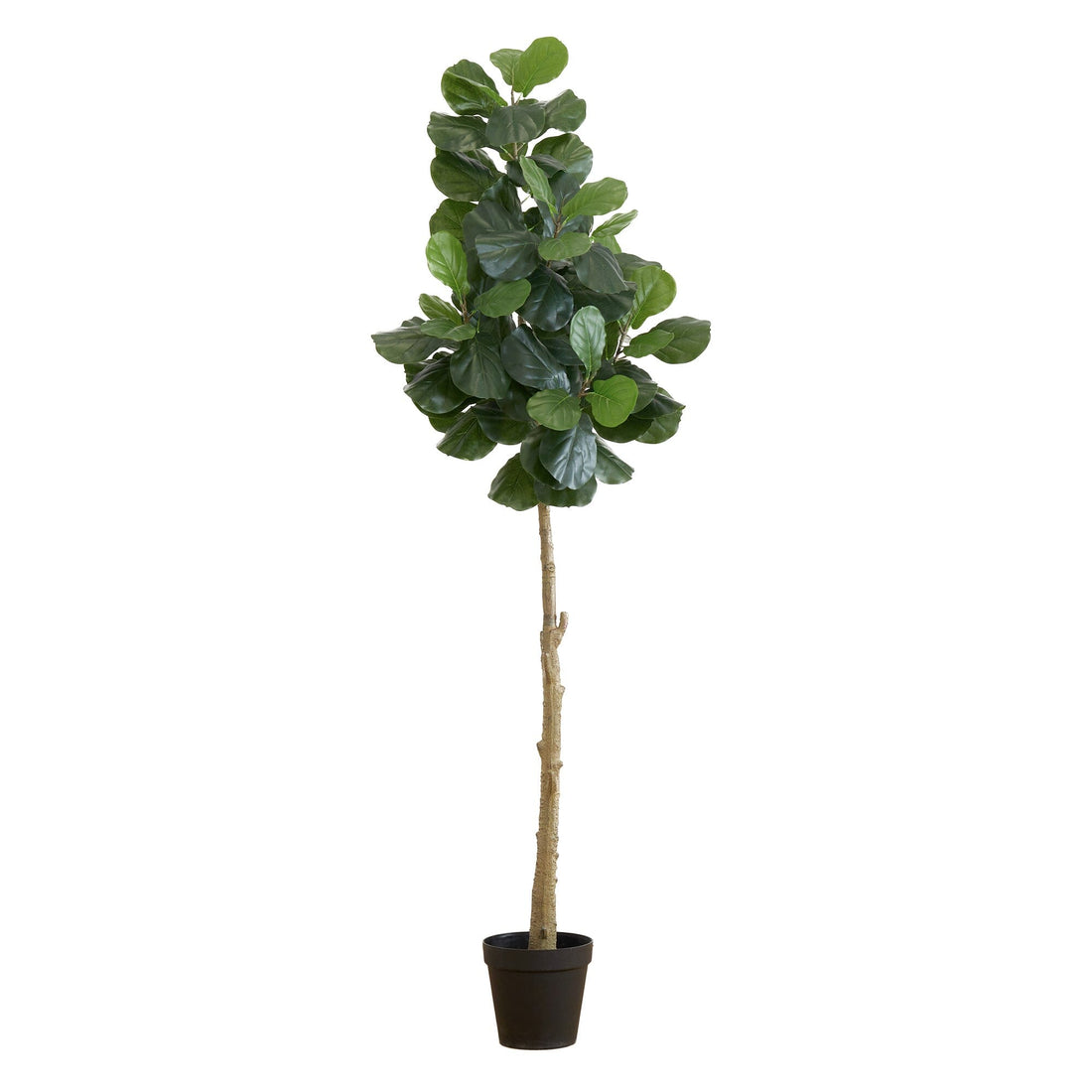 8 foot fiddle leaf fig tree Nearly Natural 8 ft. Artificial Fiddle Leaf Fig Tree