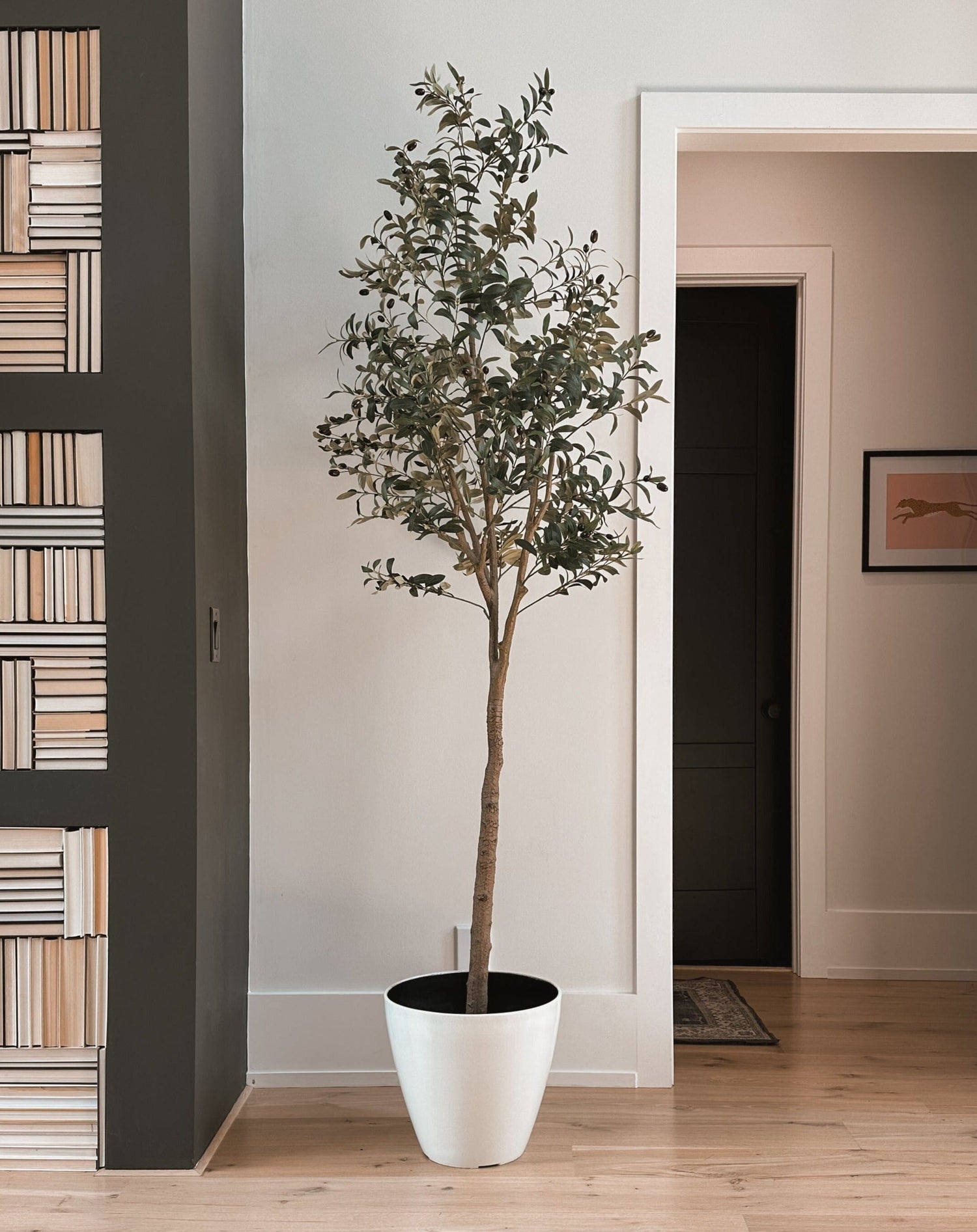8’ Artificial Olive Tree