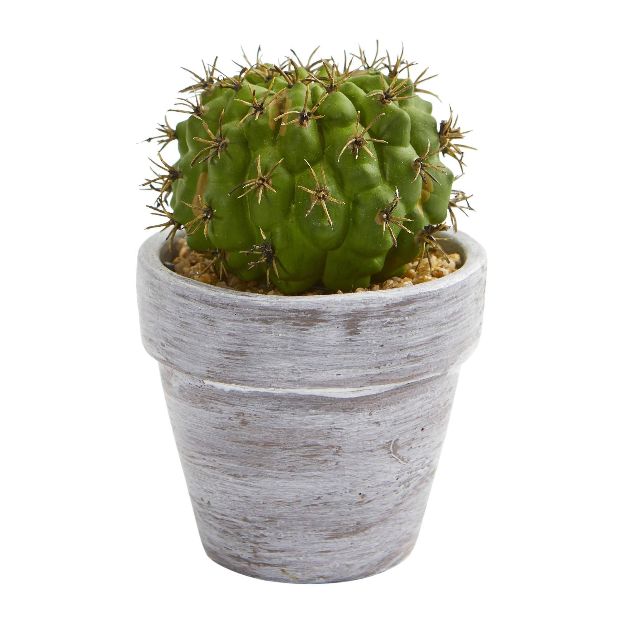 8” Cactus Artificial Plant (Set of 3) | Nearly Natural