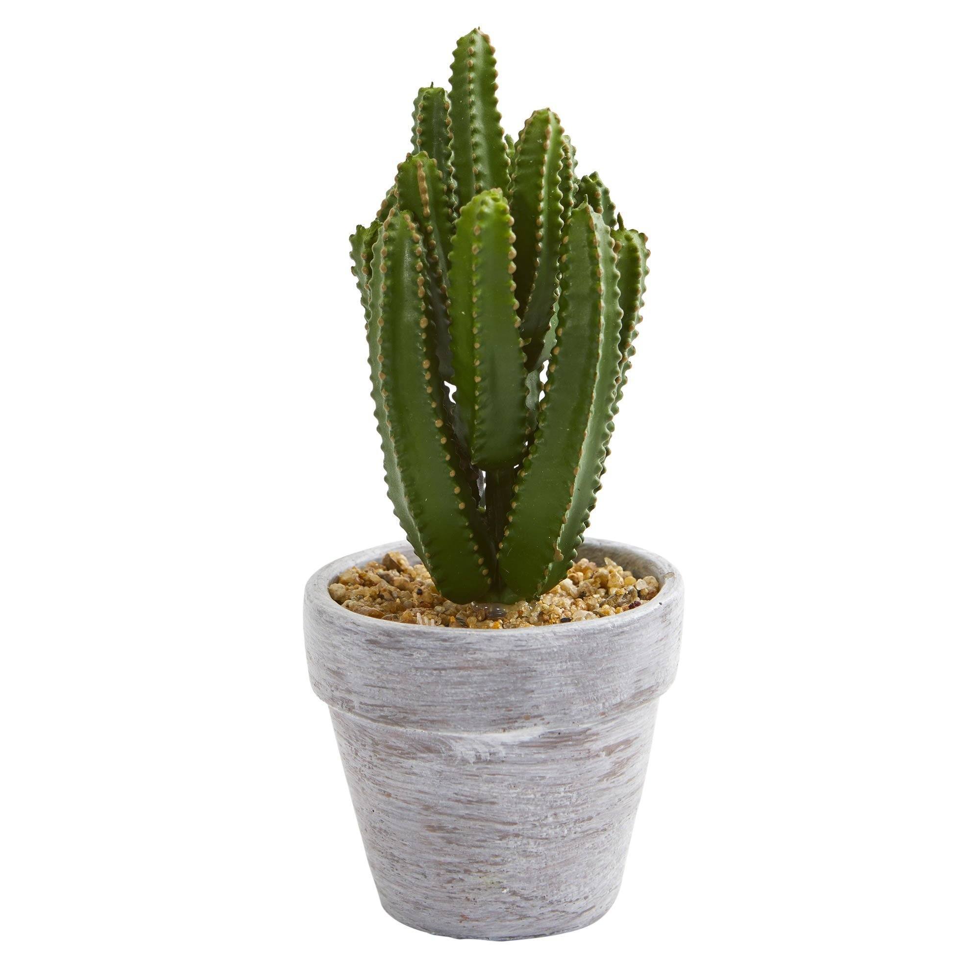 8” Cactus Artificial Plant (Set of 3) | Nearly Natural