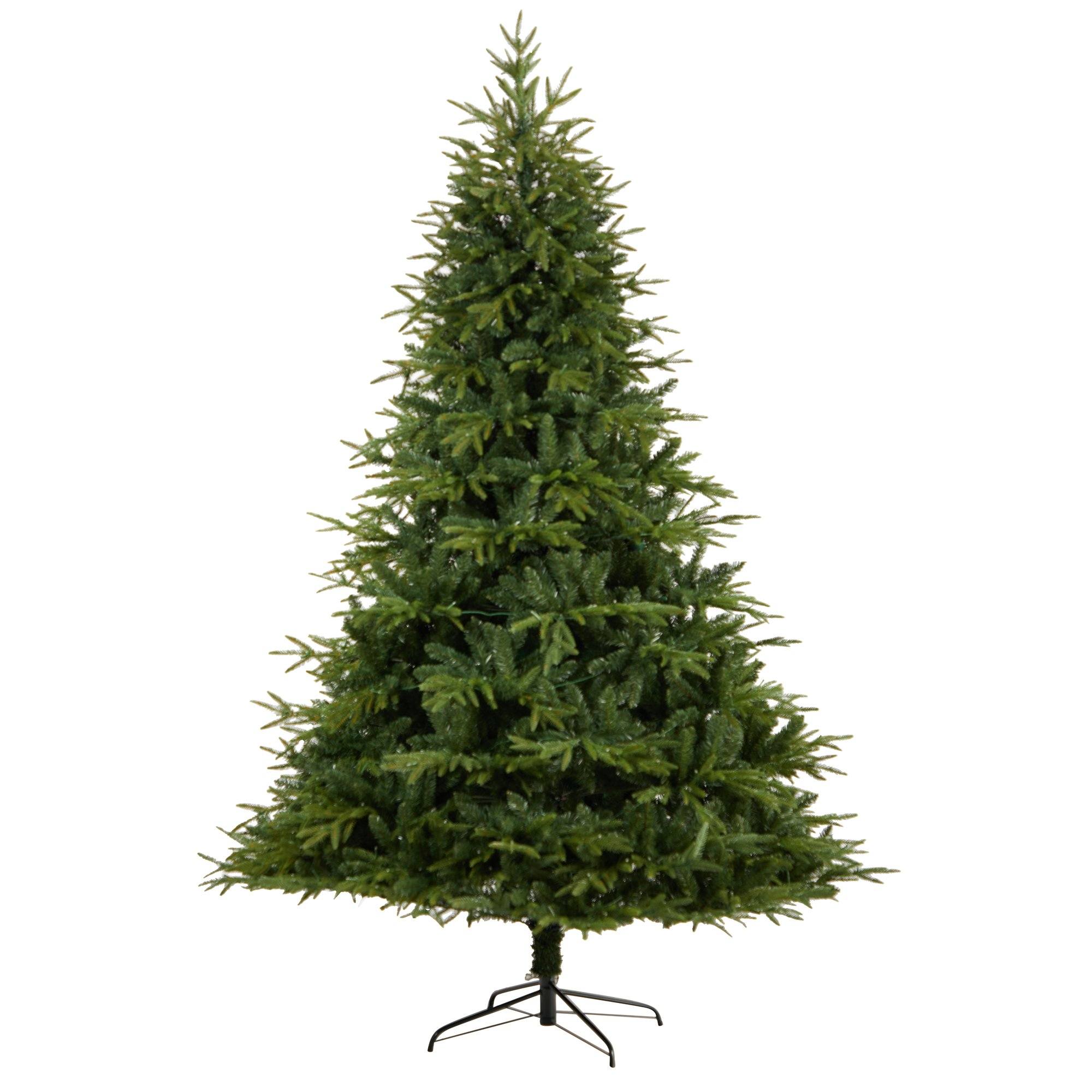 8' Colorado Mountain Fir “Natural Look” Tree with 700 Multi LED