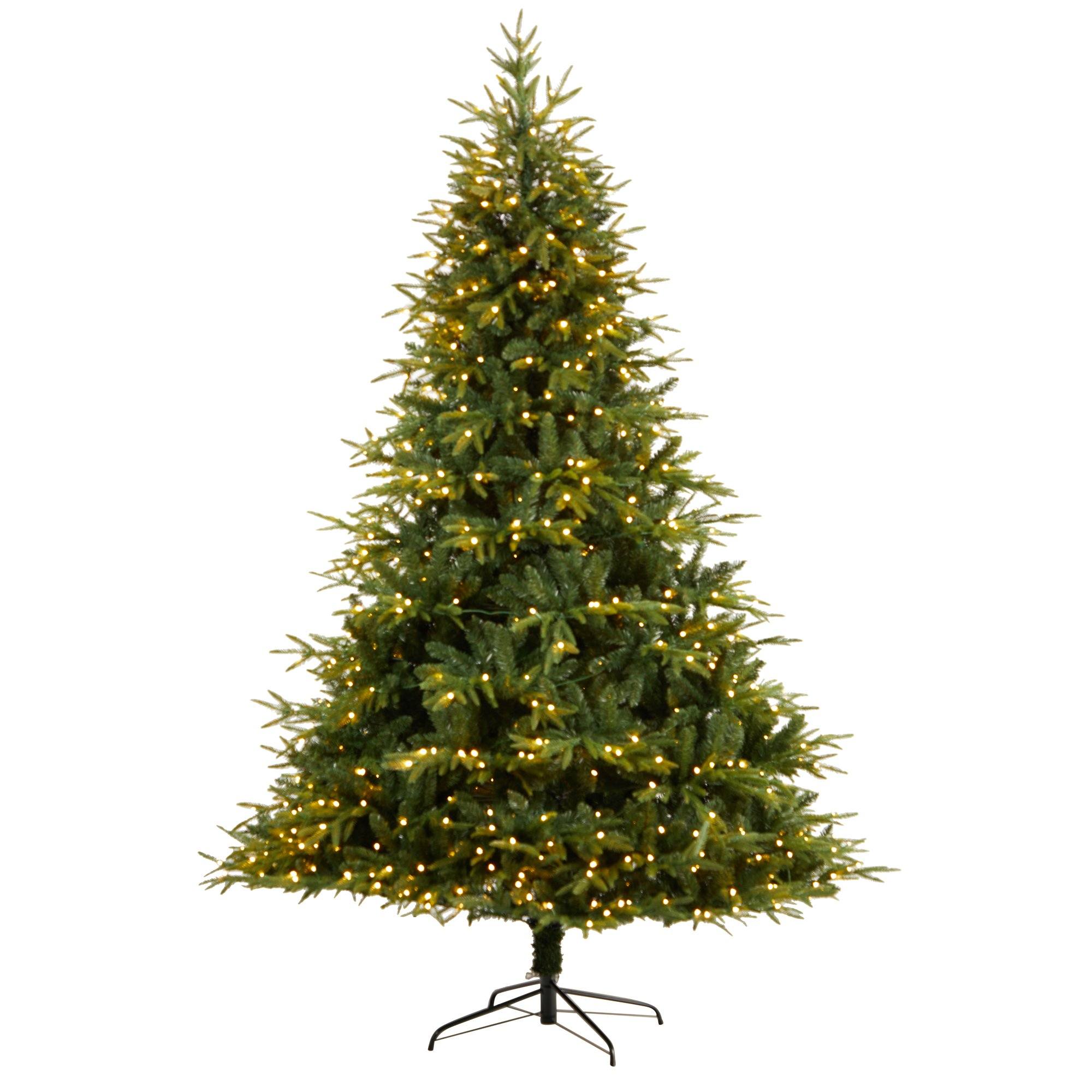  McCook Bend The Tree【SoftTouchPre】 8' Colorado Mountain Fir “Natural Look” Tree with 700 Multi LED