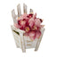 8” Cymbidium Orchid Artificial Arrangement in Chair Planter
