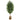 8’ Ficus Artificial Tree in Handmade Natural Cotton Planter