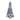 8’ Flocked Montana Down Swept Spruce Artificial Christmas Tree with Pinecones and 500 LED Lights