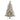 8’ Flocked West Virginia Spruce Christmas Tree with 600 Clear Lights and 1856 Bendable Branches