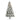 8' Flocked White River Mountain Pine Artificial Christmas Tree with Pinecones and 500 Clear LED Lights