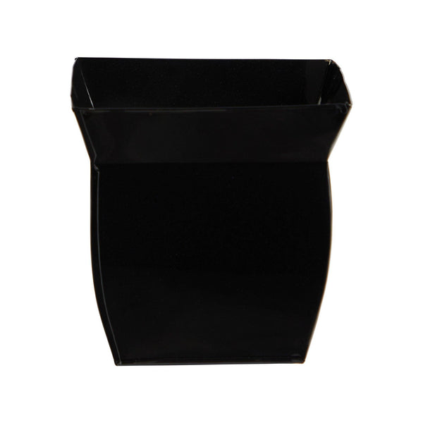 8” Fluted Metal Square Planter