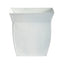 8” Fluted Metal Square Planter