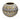 8” Regal Round Stone Vase with Gold Accents