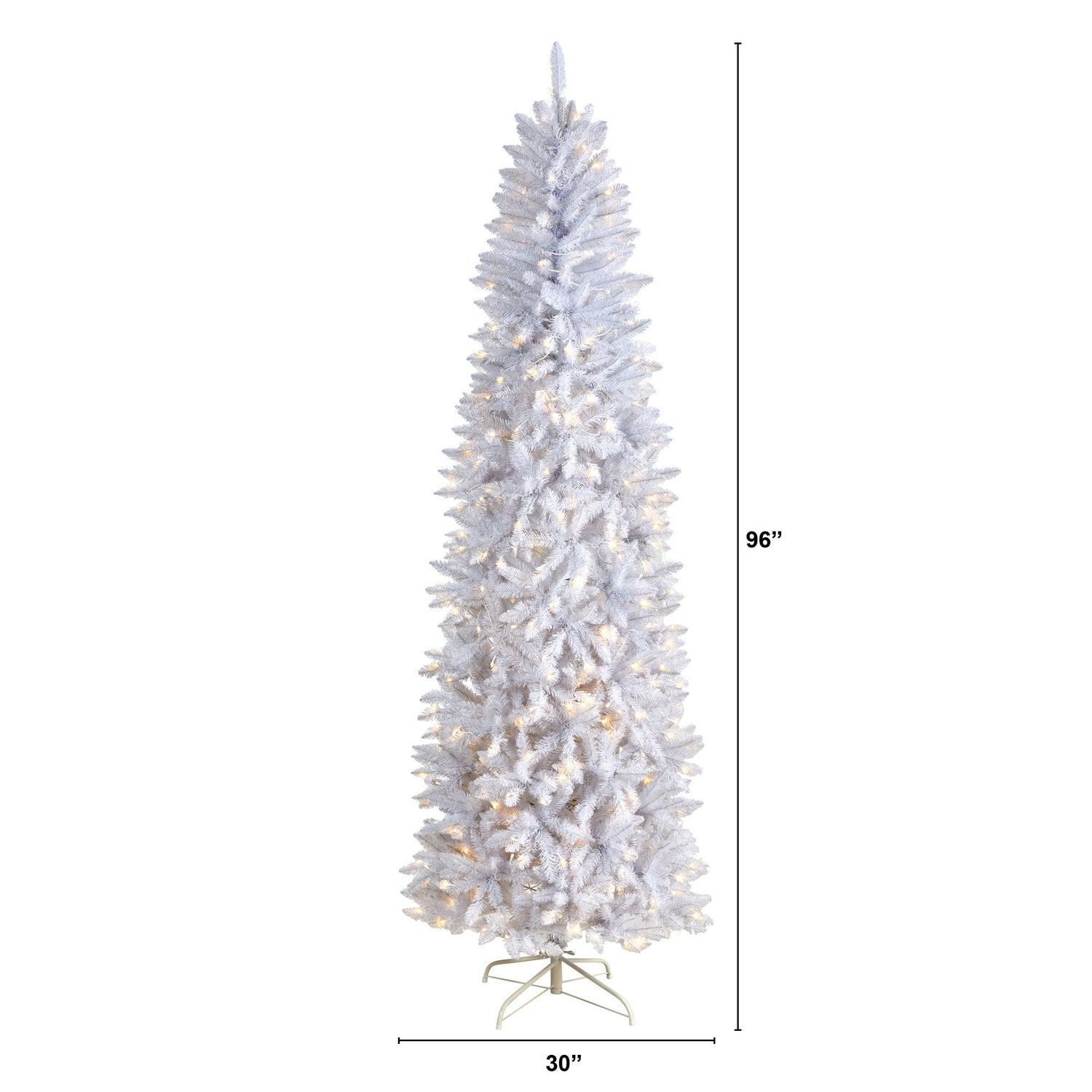 Perfect Holiday 9ft White Artificial Christmas