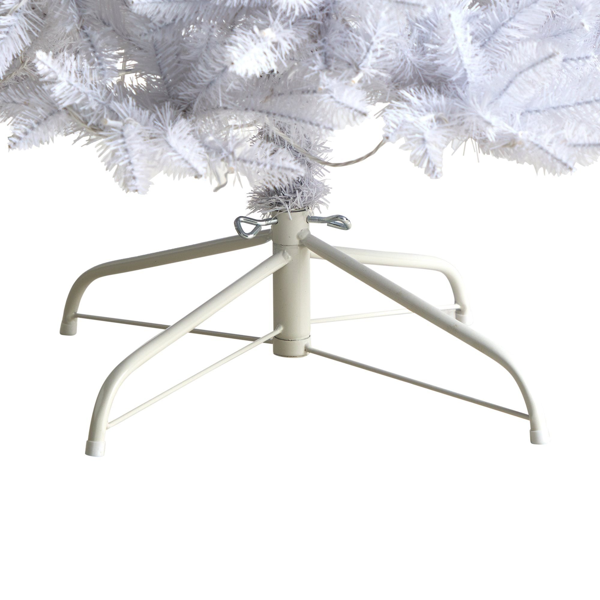 ✳︎new arrival✳︎christmastreeクリスマスツリー④white 8' Slim White Artificial Christmas Tree with 400 Warm White