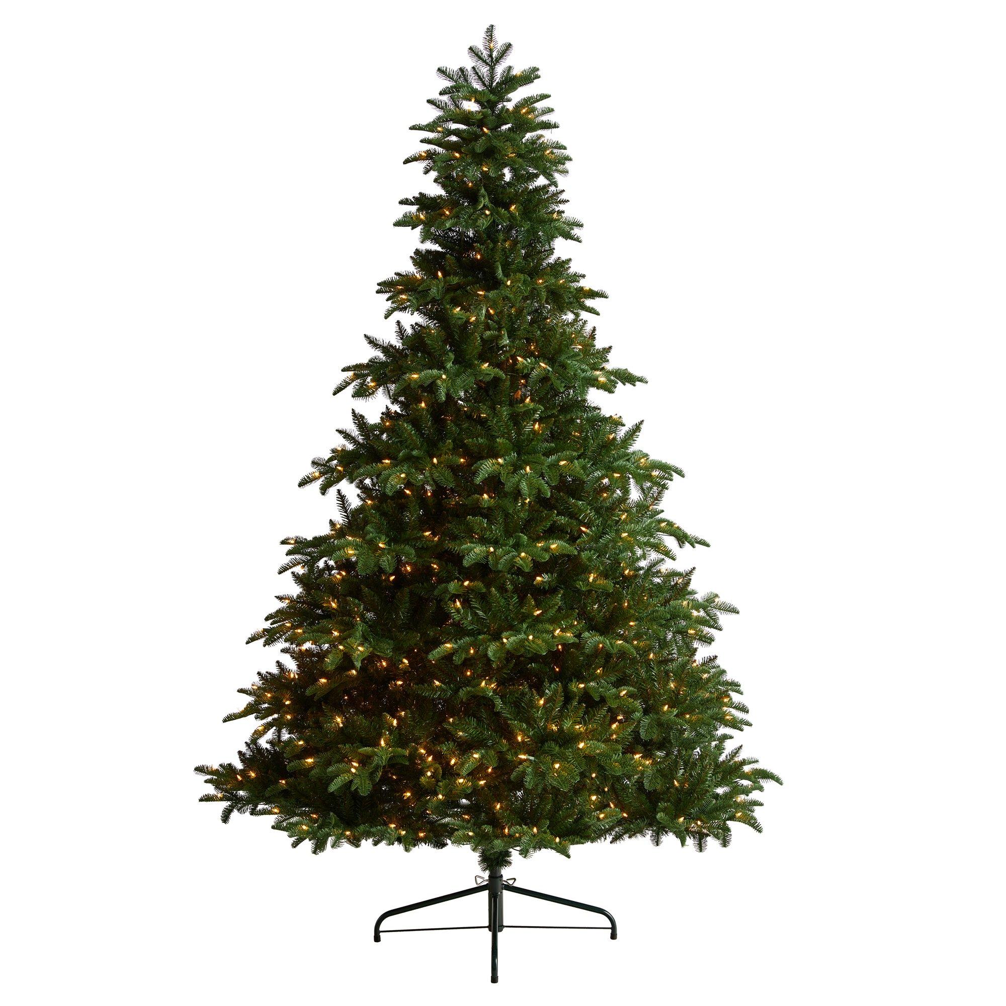 8' South Carolina Spruce Christmas Tree with 700 White Warm Lights